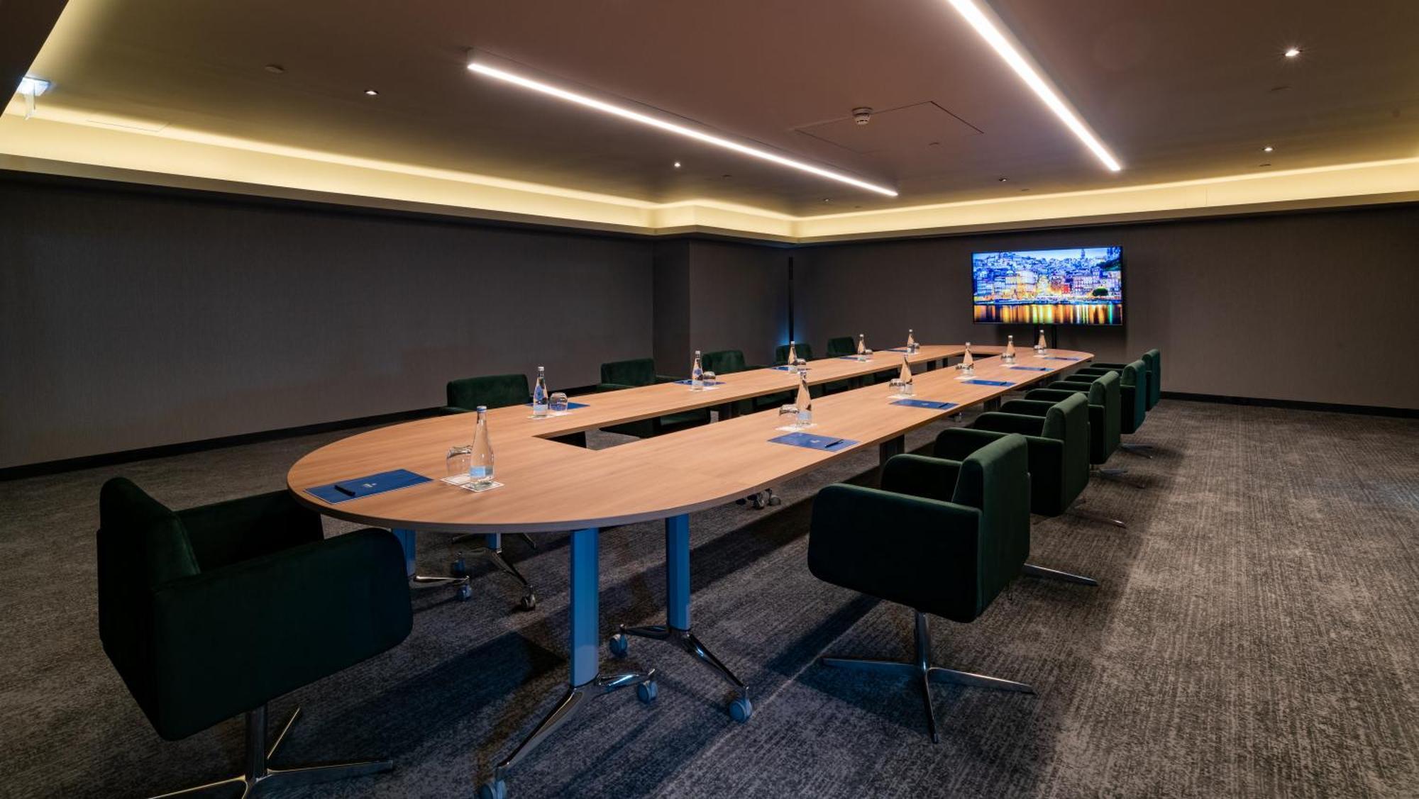 Hilton Porto Gaia Hotel Vila Nova de Gaia Kültér fotó Meeting room at the hotel